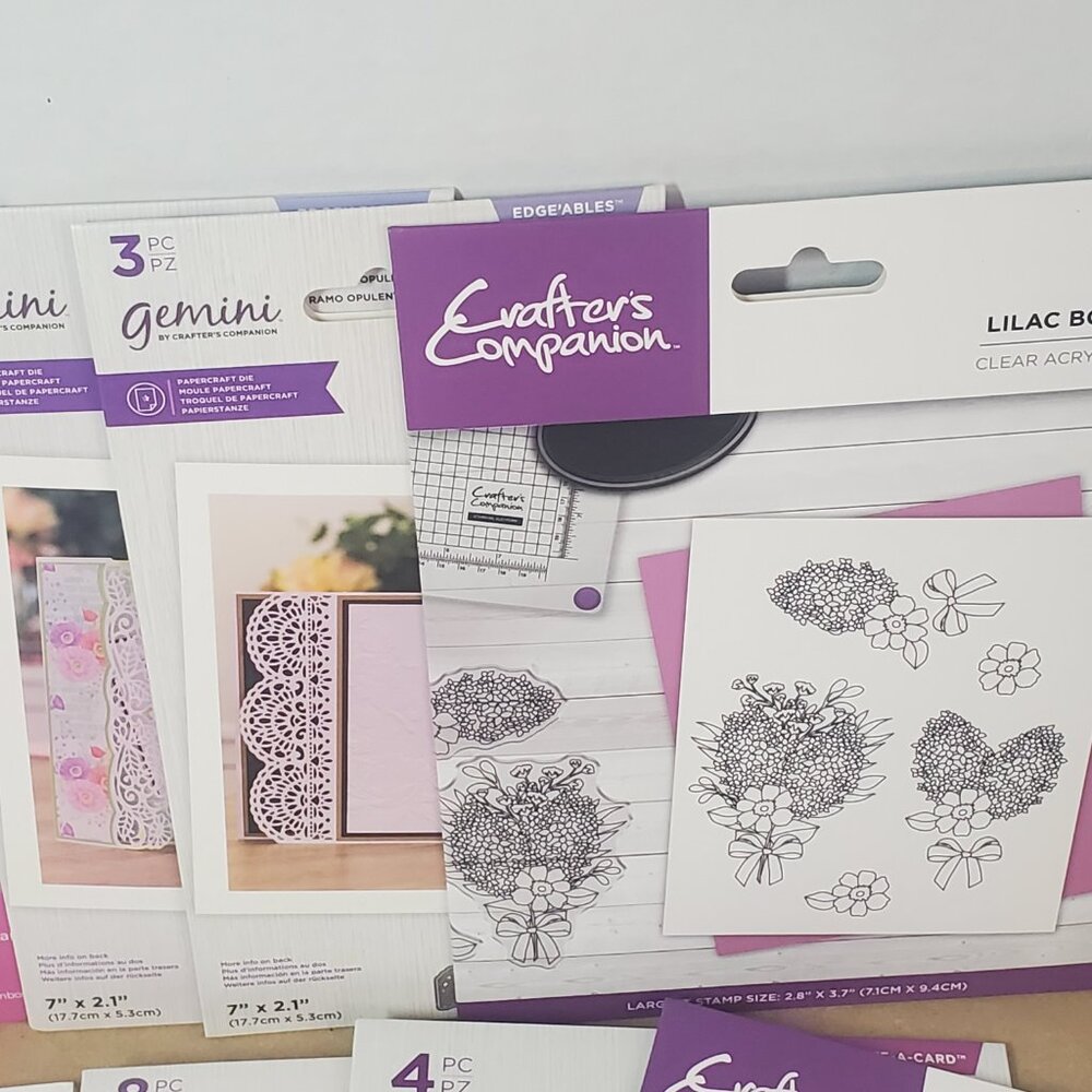 NEW LOT of 15 Crafters Companion. All shown are new and sealed - Picture 6 of 6